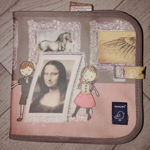 Jaq Jaq Bird Artist Travel Doodle Mat Excellent Condition